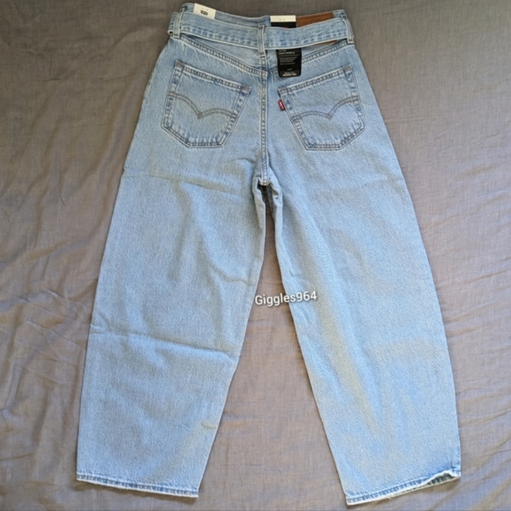 Levi's Belted Baggy Jeans in Living Legend - Picture 6 of 7